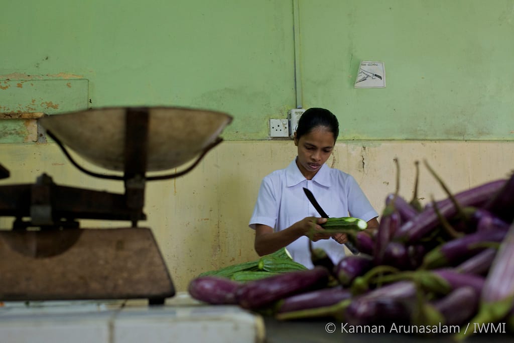 Kitchen at Gampaha Hosptial, Western Province, Sri Lanka
Photo credit: Kannan Arunasalam / IWMI
