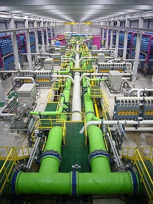 Reverse osmosis-plant