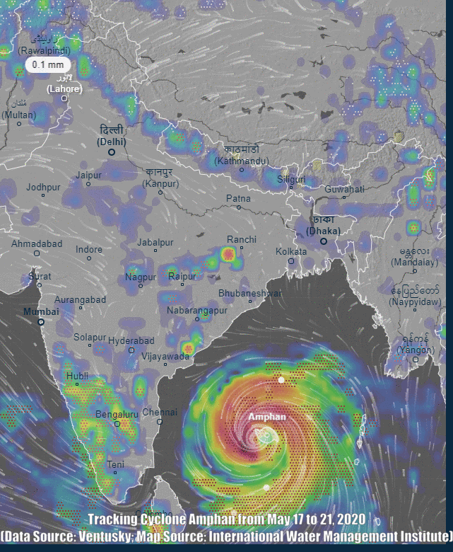 Tracking Super Cyclone Amphan