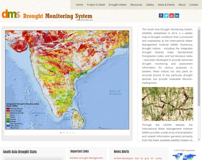 Drought monitoring system