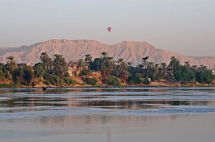 Nile in Luxor, Egypt. Photo: Javier Mateo-Sagasta / IWMI