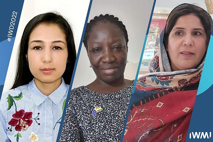 Saida Usmonova from Central Asia, Charity Osei-Amponsah from West Africa, and Khadija Begum from South Asia