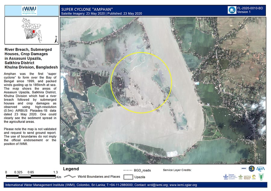 Super Cyclone Amphan - Satellite Imagery: 23 May 2020 Super Cyclone Amphan - Satellite Imagery: 23 May 2020