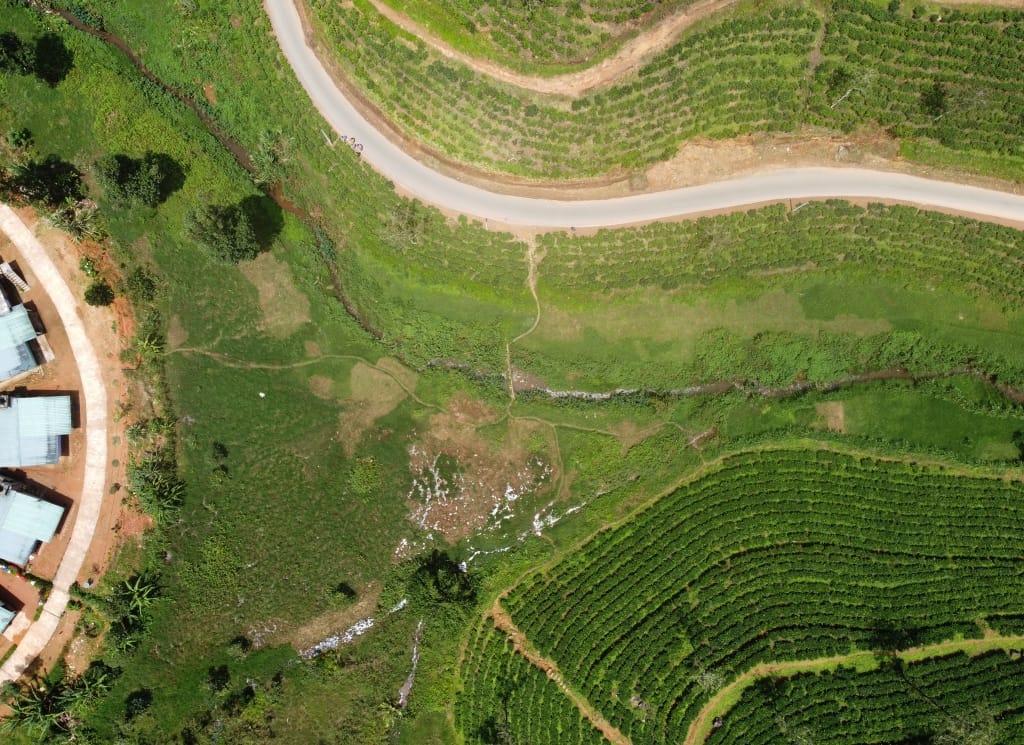 Before canal was cleaned.