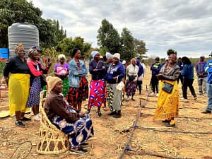 A village leader in Zimbabwe shares her experiences in building water security