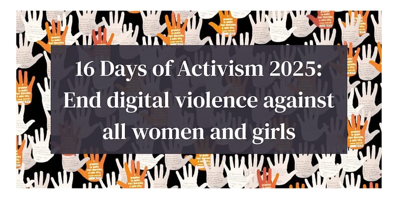 16 Days of Activism against Gender Based Violence - IWMI Events