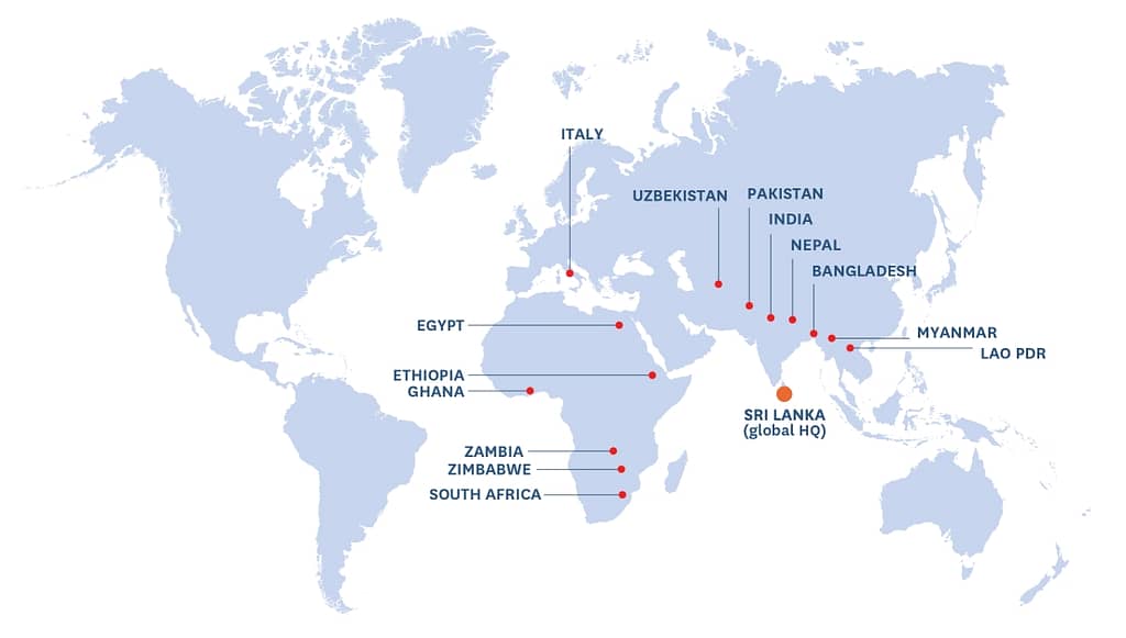 IWMI offices around the world