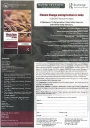 Climate Change and Agriculture in India: Studies from selected river basins.