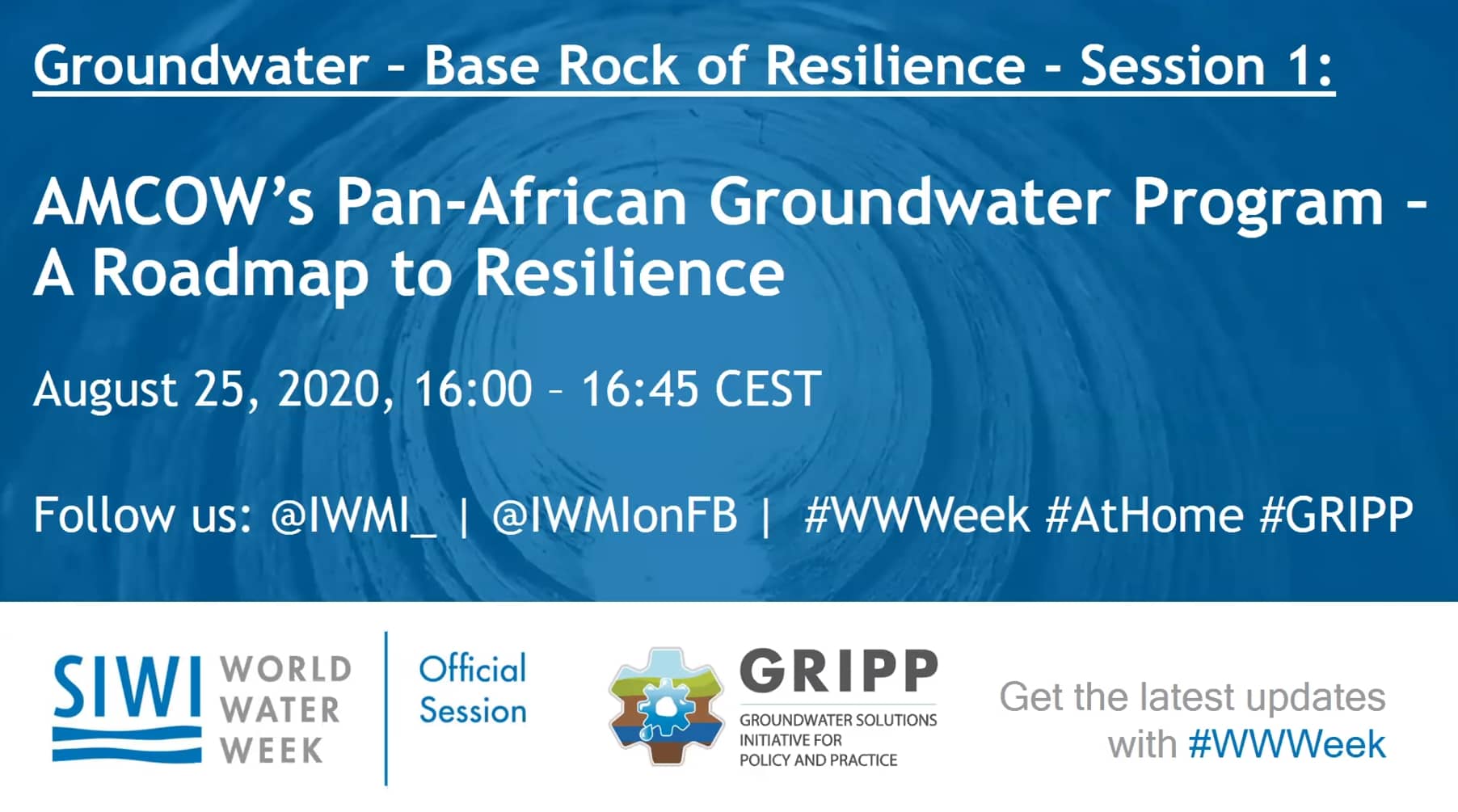 Groundwater - Base Rock of Resilience