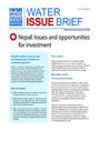 Nepal: issues and opportunities for investment (8/23/2011) 