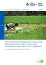 Community water management and agricultural extension services: effects, impacts and perceptions in the coastal zone of Bangladesh (3/13/2020) 