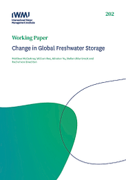 Change in global freshwater storage (03/23/2022) 