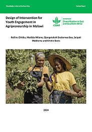 Design of intervention for youth engagement in agripreneurship in Malawi (11/15/2024) 