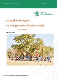 National workshop on the drought action plan for Zambia. Proceedings of the National Workshop on the Drought Action Plan for Zambia, Lusaka, Zambia, 19 June 2024 (11/27/2024) 