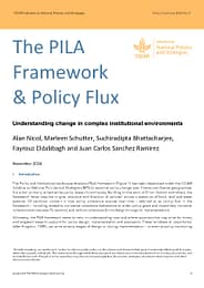 The PILA framework amp; policy flux: understanding change in complex institutional environments (02/28/2025) 
