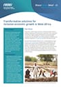 Transformative solutions for inclusive economic growth in West Africa (7/8/2021) 