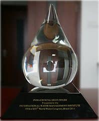 The Crystal Drop Award.