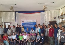 Participants of the consultation held in Inthy village, Attapeu. Photo: Souphalack Inphonephong / IWMI