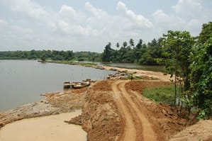 illegal sand mining