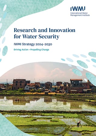 Download the IWMI Strategy 2024–2030: Research and Innovation for Water Security