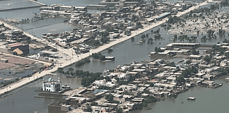 An arial view photo taken during 2022 Pakistan floods / Ali Hyder Junejo