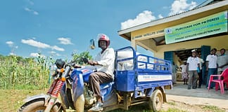 Model farmer in Uganda, Serere, 2013. Rein Skullerud / WFP
