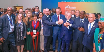 World leaders attended the International Drought Resilience Alliance (IDRA) at COP28. IDRA consists of 36 countries and 28 organizations working together to build resilience to drought. Photo: UNCCD