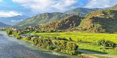 The Paro Chhu in Bhutan. Photo: Matthew McCartney / IWMI