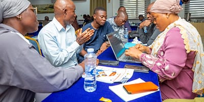 Participants at the stakeholder engagement workshop in Wa on the theme: “Building Resilience Against Climate Change in Northern Ghana through Transformative Development Action.” Photo: IWMI