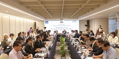 The annual meeting of the Sub-sector Working Group on Irrigation in Vientiane, Lao PDR. Photo: IWMI