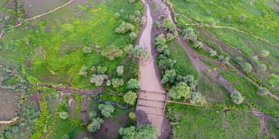 Water diverting weir structure in Chifra, Afar, Ethiopia. Photo: Klaus Wohlmann/Jonas Tadesse/GIZ