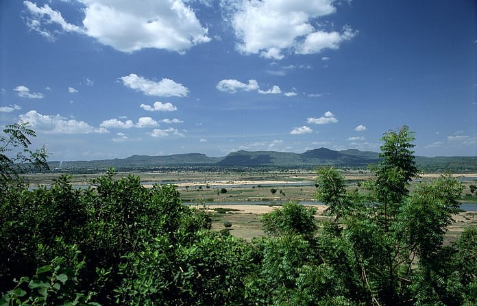 Mandara Mountains from Yola, Adamawa State.