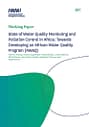 State of water quality monitoring and pollution control in Africa: towards developing an African Water Quality Program (AWaQ) (05/30/2024) 