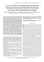 Low-cost sensors and multitemporal remote sensing for operational turbidity monitoring in an East African wetland environment (12/31/2024) 