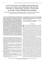 Low-cost sensors and multitemporal remote sensing for operational turbidity monitoring in an East African wetland environment (12/31/2024) 