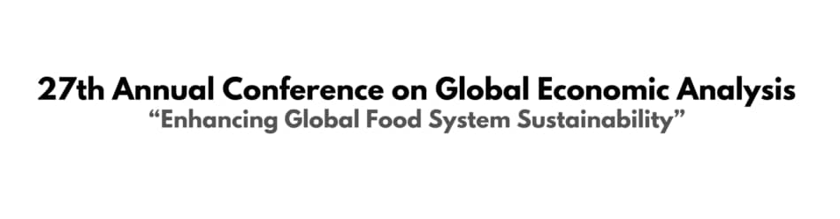 27th Annual Conference on Global Economic Analysis
