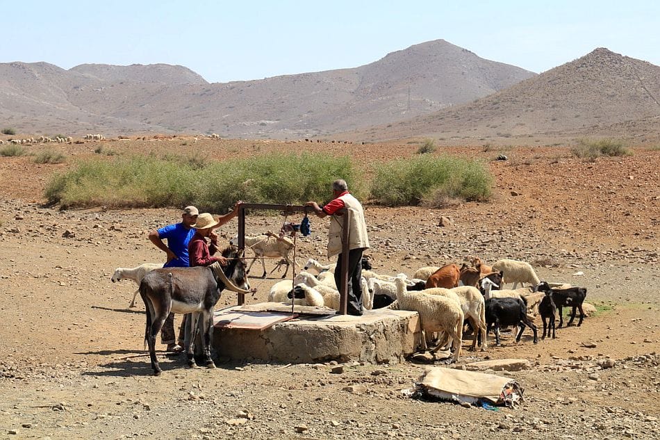 Dried out well in Sidi Bou Othmane, Morocco. Photo: Pierre Restoul / IWMI