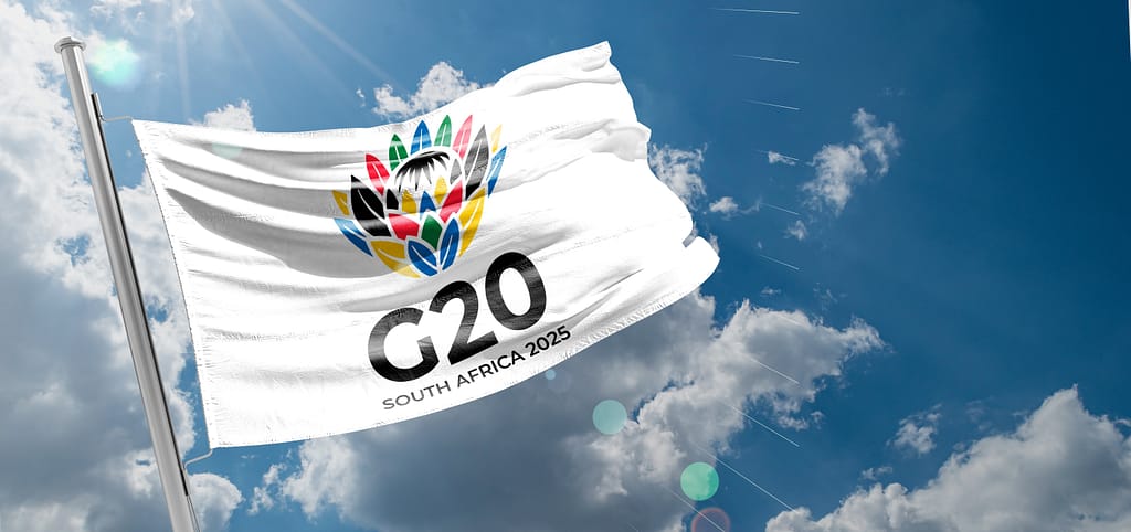 The G20 Johannesburg Summit will be the twentieth meeting of the Group of Twenty G20, a meeting of heads of state and government held from 22 to 23 November 2025. Photo: Svet foto/Shutterstock