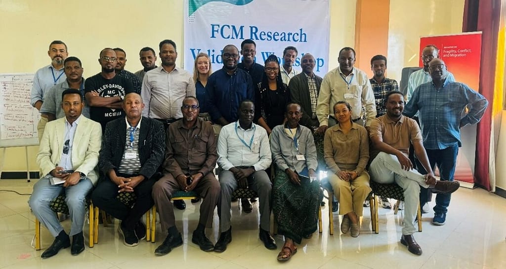 Participants at research validation workshop in Jijiga, Somali Region. Photo: Ngowenani Nohayi / IWMI