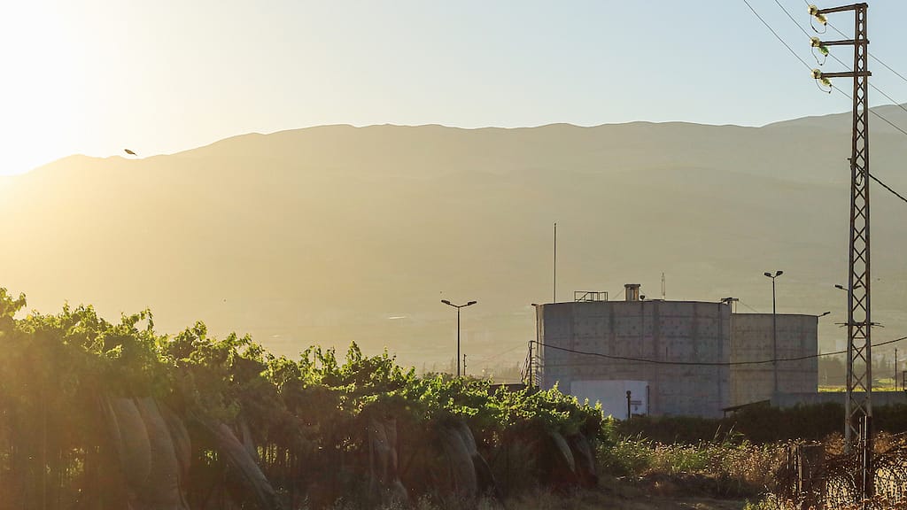 Water treatment plant in Bekaa, Lebanon. Photo: Lien Arits / IWMI