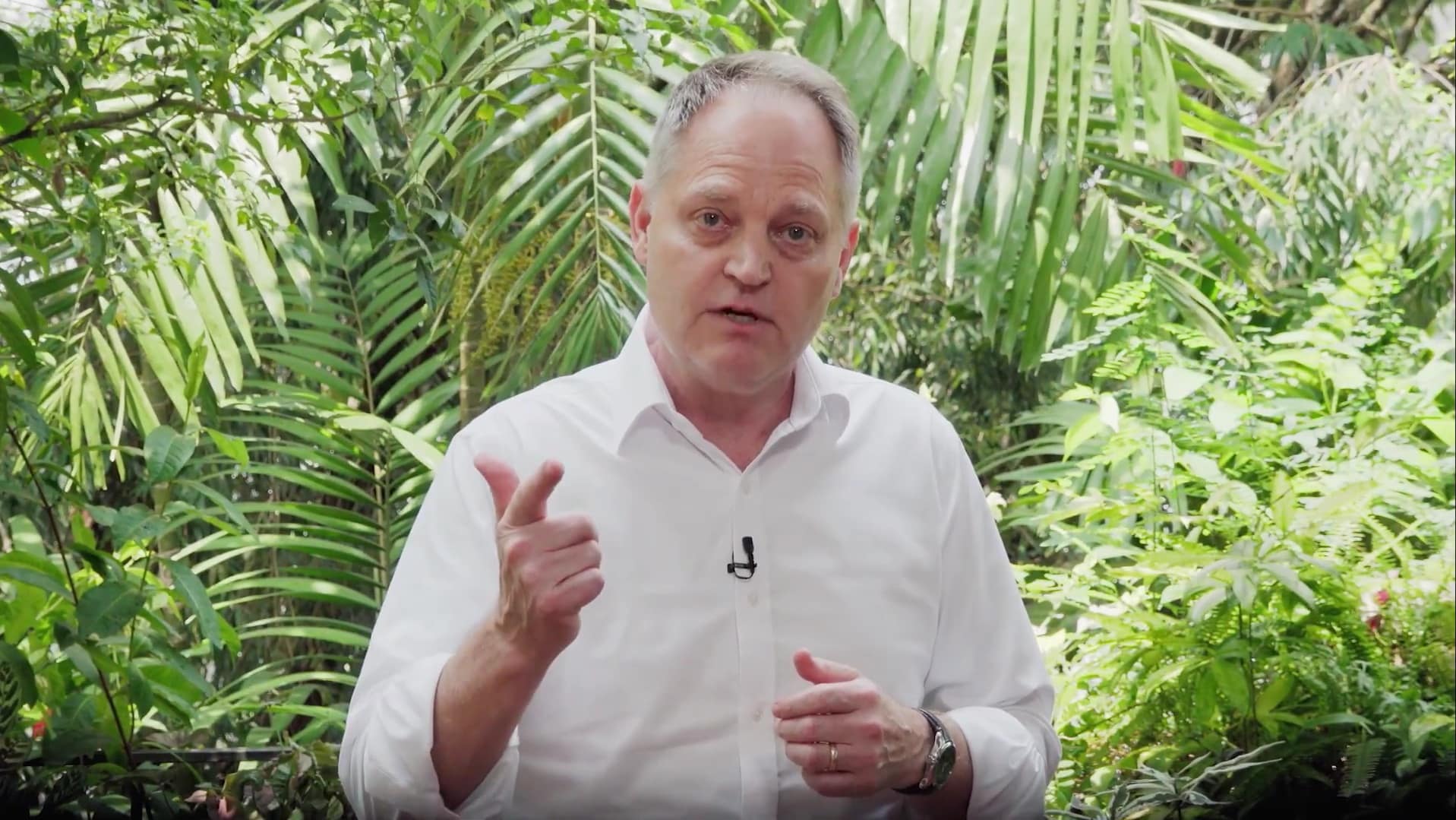 IWMI Director General, Mark Smith, sharing his World Water Day 2026 message. Photo: IWMI