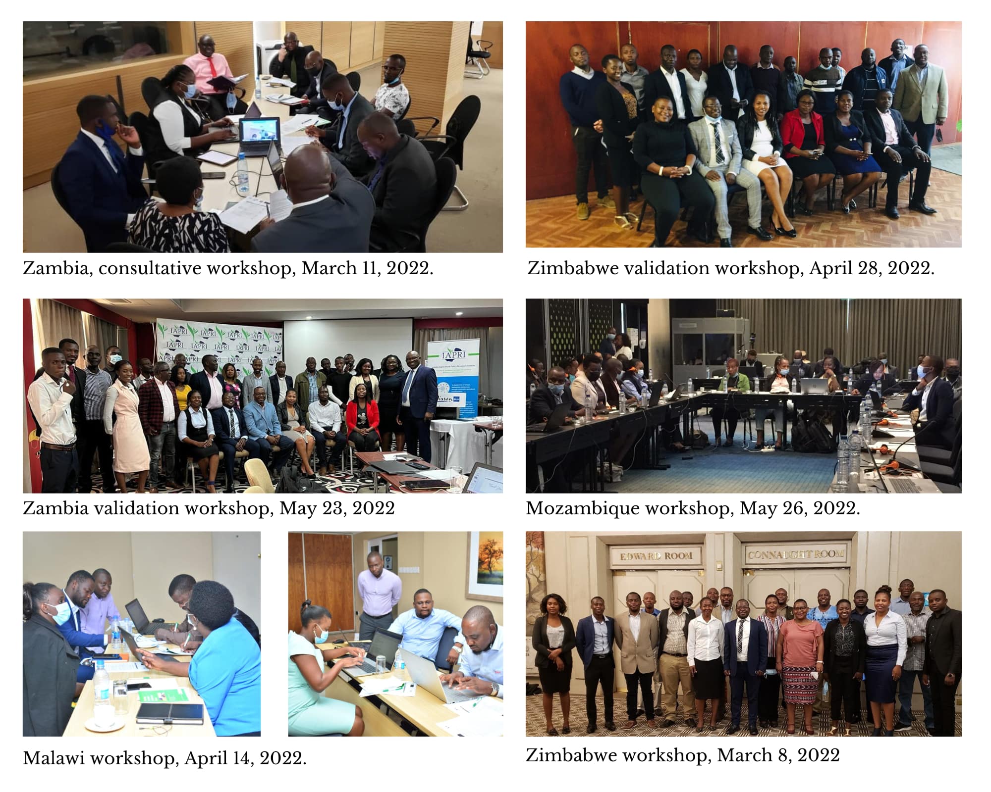 Accelerating climate adaptation in the Zambezi River Basin through digital innovations-collage