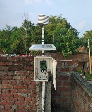 Automatic Weather Station installed in Belaganj Block, Gaya District, Bihar Automatic Weather Station installed in Belaganj Block, Gaya District, Bihar