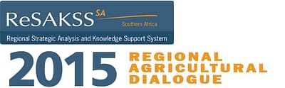 The 2015 Southern Africa Regional Dialogue on Agriculture