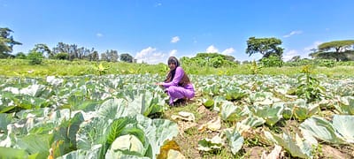 Senya at her farm in Woyiradijo Woreda, Ethiopia. Photo: Tirusew Teshale for IWMI