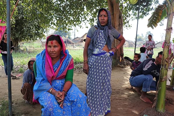 Women living in a village of Western Nepal Women living in a village of Western Nepal