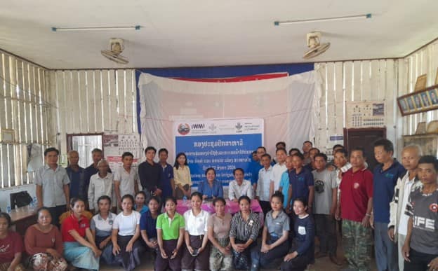 Participants of the consultation held in Inthy village, Attapeu. Photo: Souphalack Inphonephong / IWMI