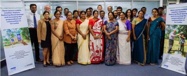 Weather station workshop - Group photo
