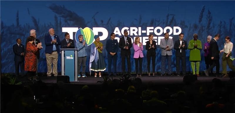 Inga Jacobs-Mata, with 2025’s Top Agri-Food Pioneers (TAP)