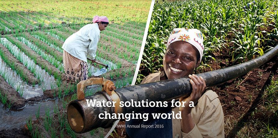 Read the web version of the IWMI Annual Report 2016 View the web version of the IWMI Annual Report 2016